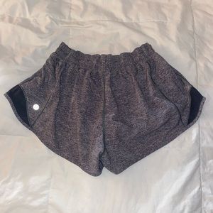 Gray lululemon shorts
